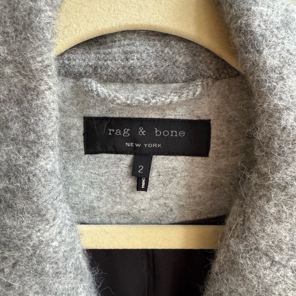 Rag & Bone Wool-Blend Coat - Picture 3 of 4